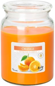 MIRISNA SVIJEĆA DELL140 ORANGE STAKLENKA