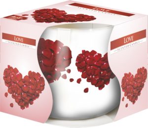 MIRISNA SVIJEĆA DEZI LOVE STAKLENKA