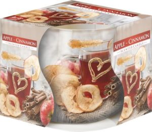 MIRISNA SVIJEĆA DEZI JABUKA&CIMET STAKLE