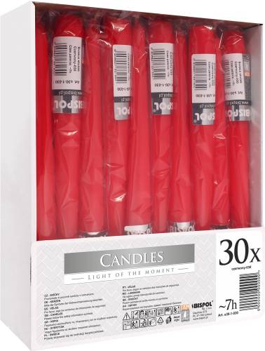 SVIJEĆA KONUS 245-30PCK CRVENA - Slika 2