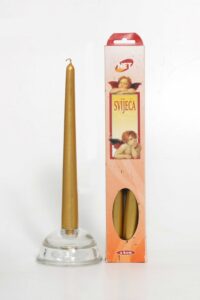 SVIJEĆA KONUS K-27 2/1 ZS ZLATO SREBRO