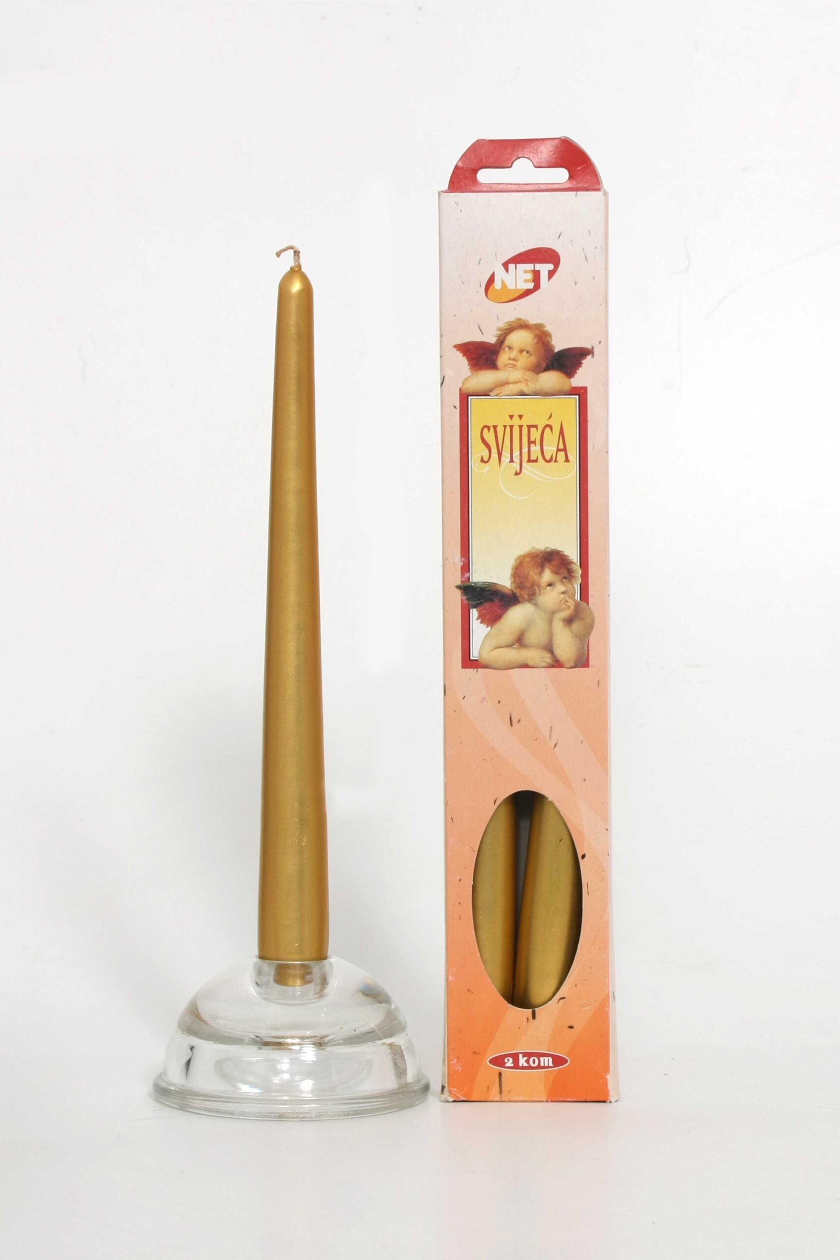 SVIJEĆA KONUS K-27 2/1 ZS ZLATO SREBRO