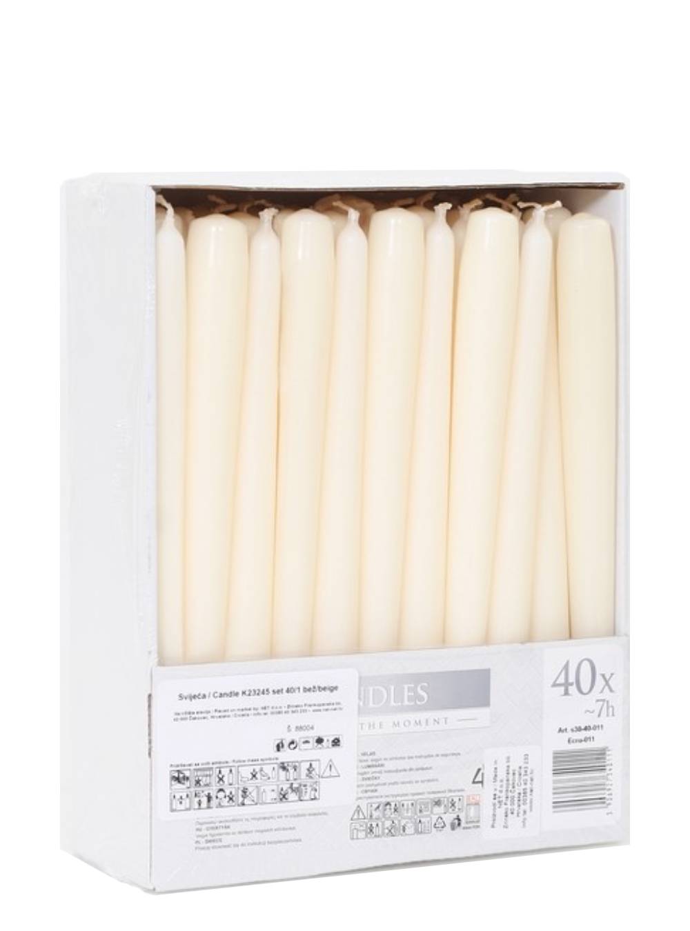 SVIJEĆA KONUS K23245 40/1 BEŽ, IVORY