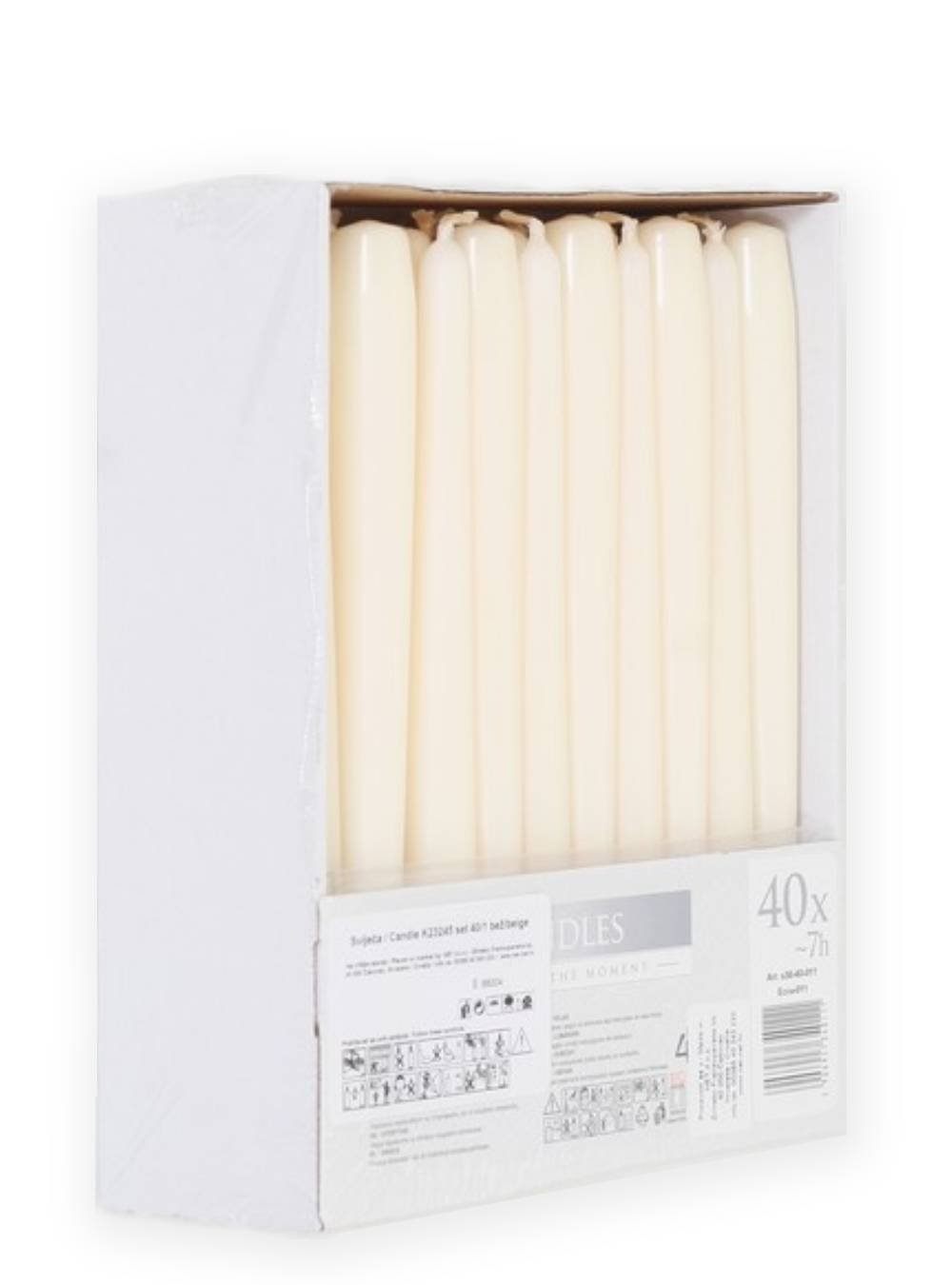 SVIJEĆA KONUS K23245 40/1 BIJELA