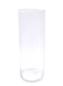 STAKLENA VAZA LILY D15XH40 CLEAR