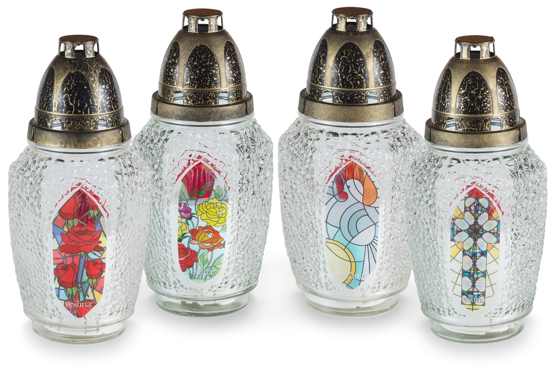 TINJALICA STAKLENA LED FL120 MOZAIK VEST