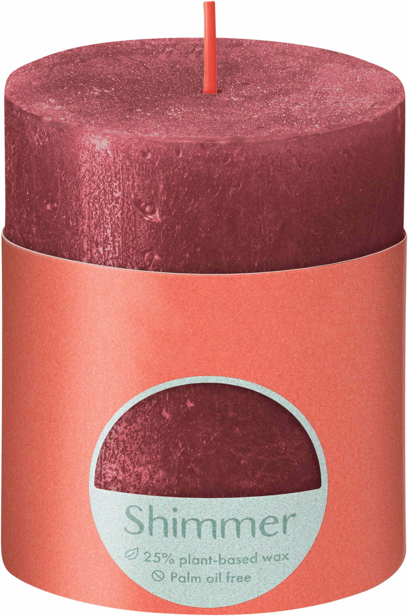 SVIJEĆA RUSTIC RED SHIMMER BIS 8068