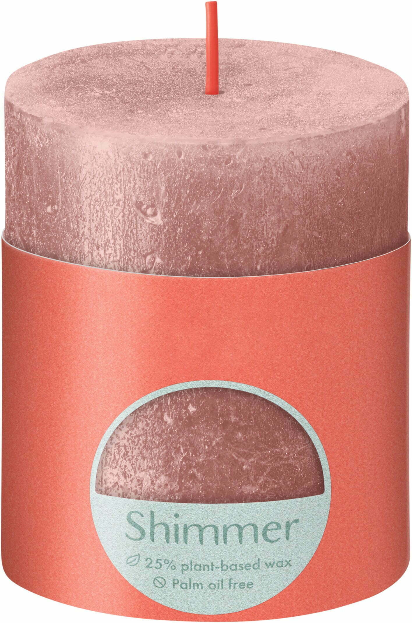 SVIJEĆA RUSTIC ROZA SHIMMER BIS 8068