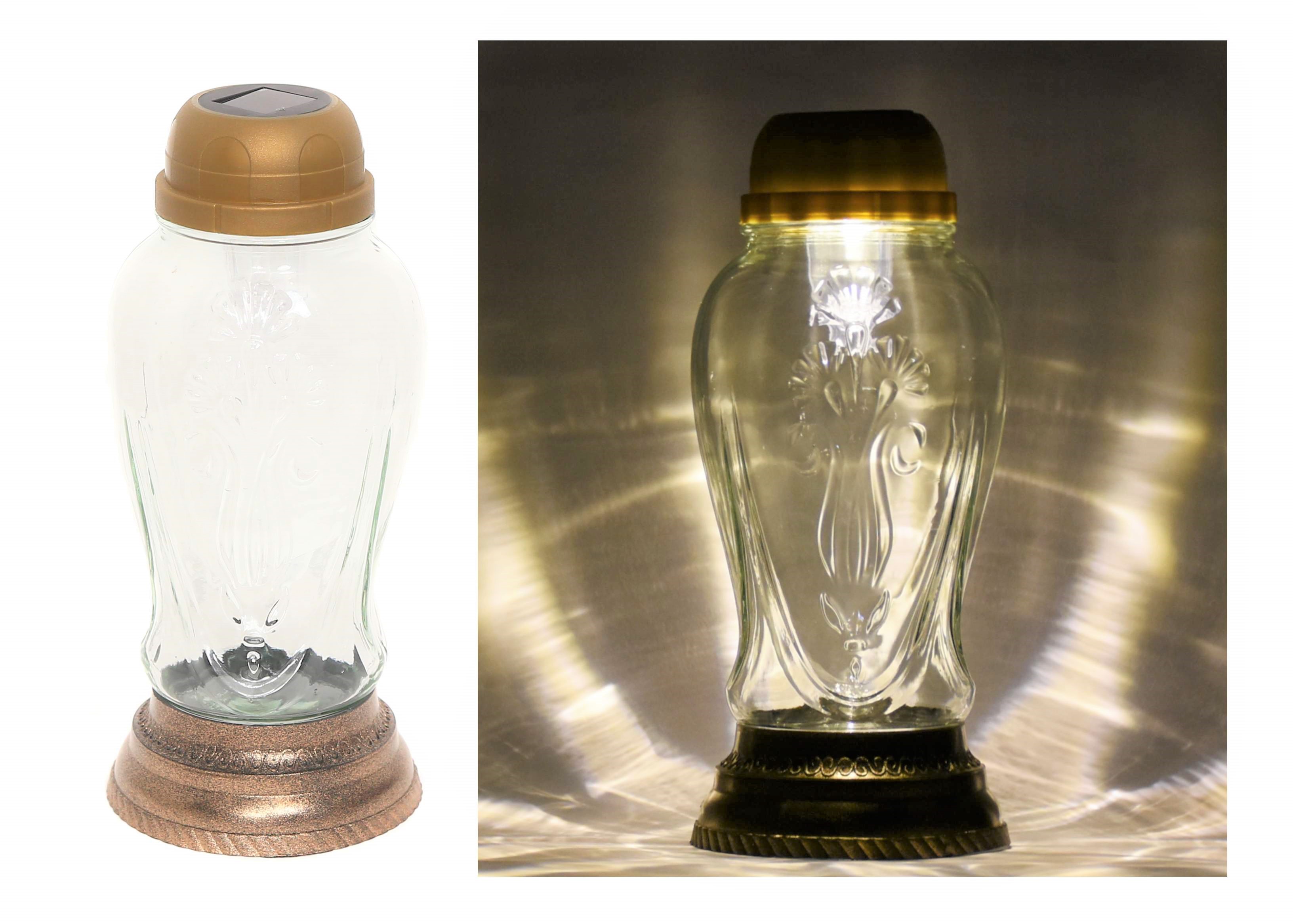 SOLARNI STAKLENI 478VODOS DO300 LAMPION – Bild 2