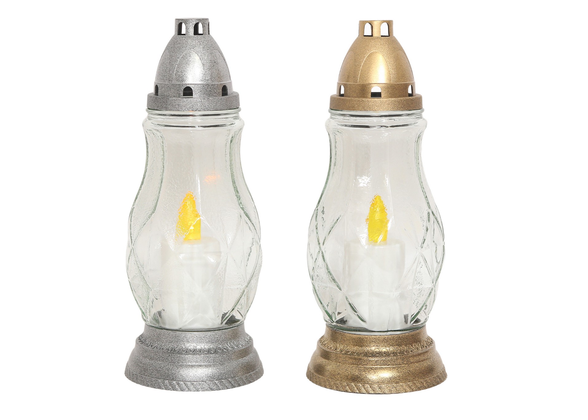 Stakleni LED lampion