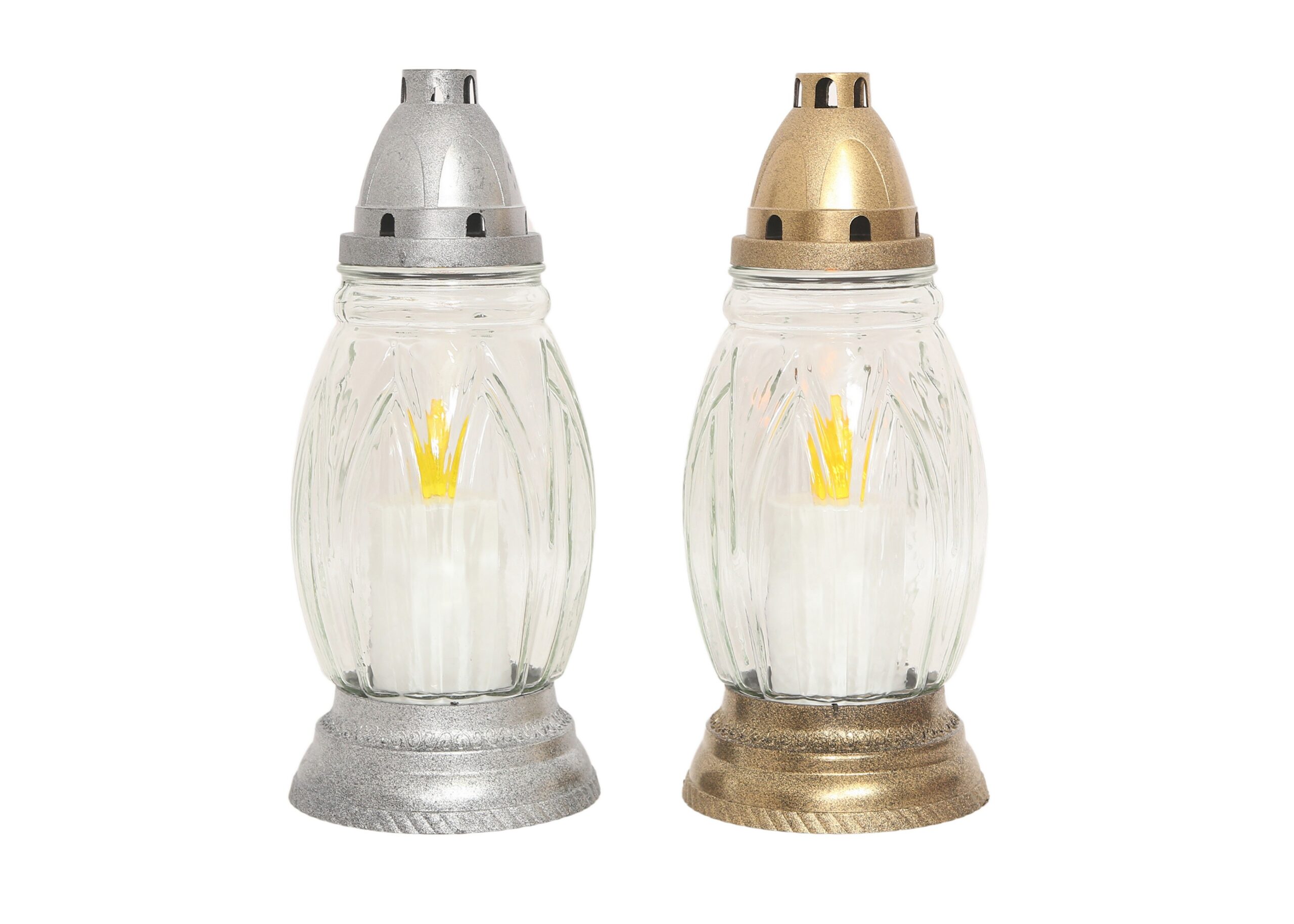 Stakleni LED lampion