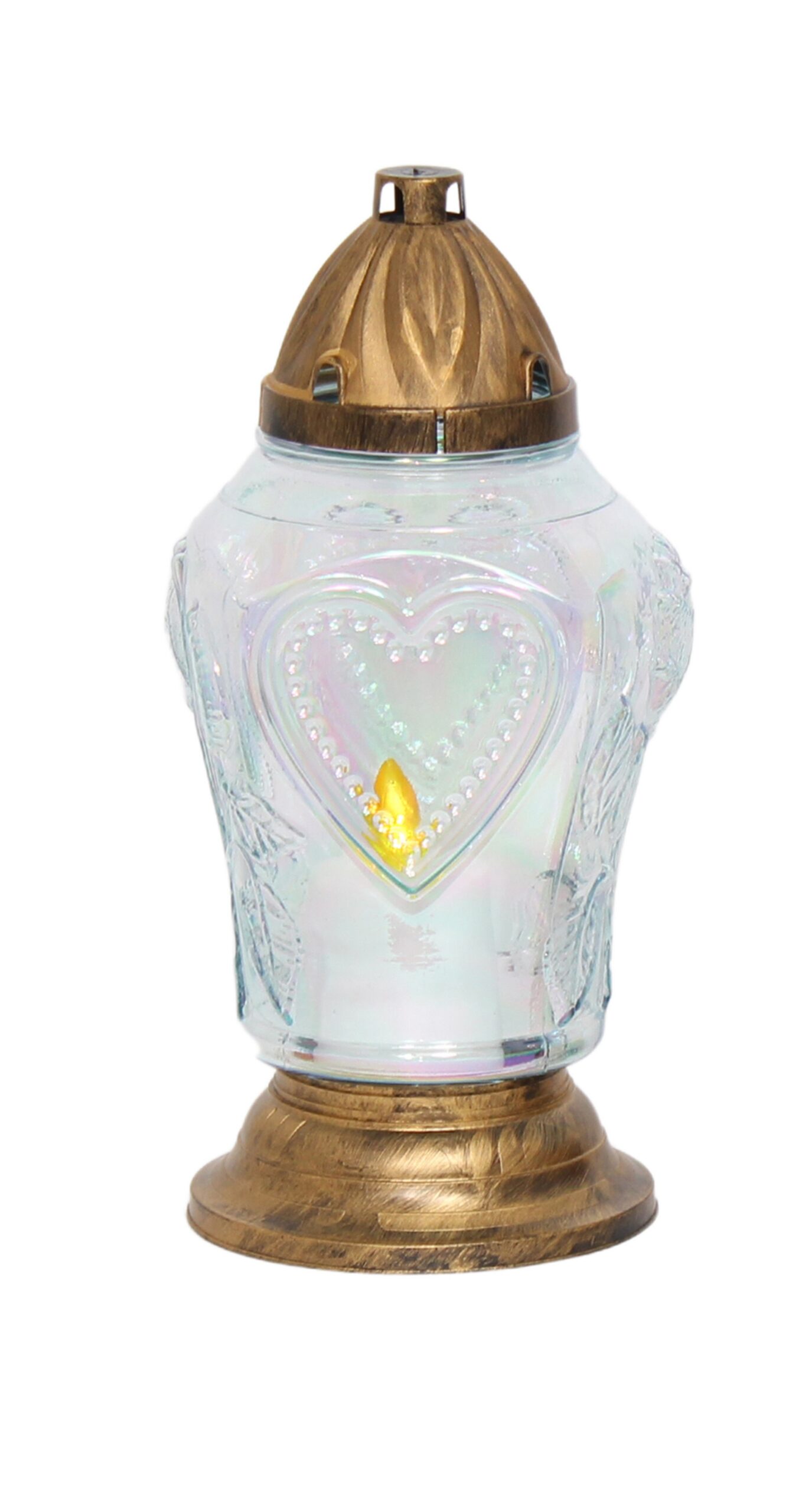 Stakleni LED lampion