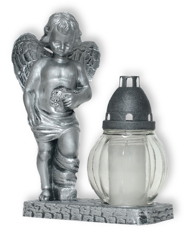 STATUA ANĐEO METALIK KS620S STAK.LAMPION